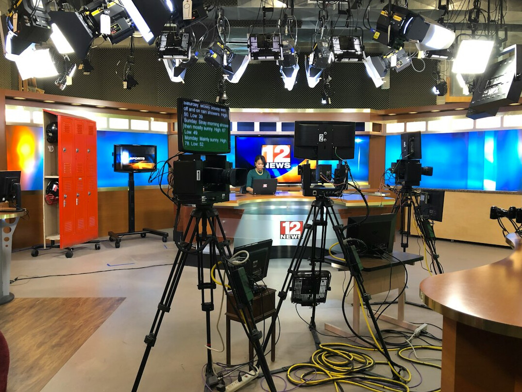 german tv studio broadcast
